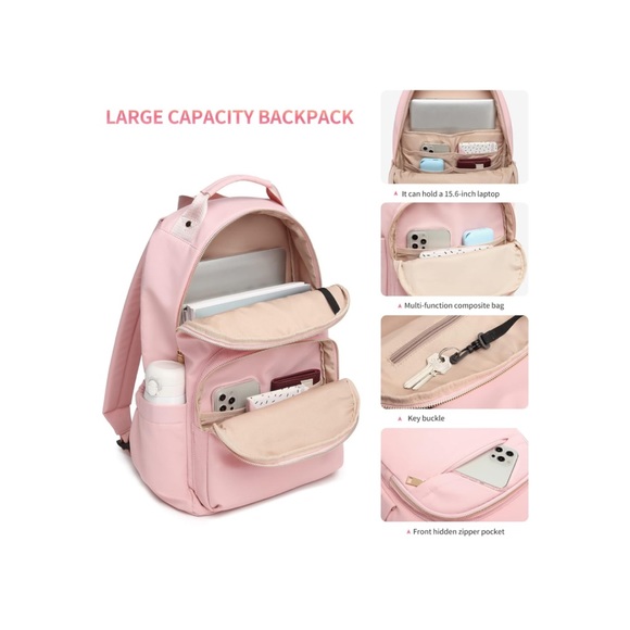 ALLYOUNGER Back-Pack with USB storage - Picture 2 of 7